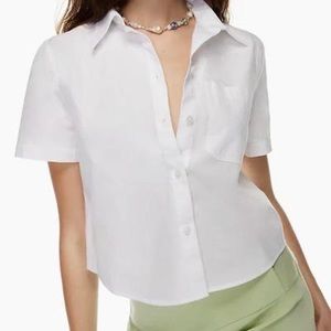 Aritzia Sunday Best Eliza Shirt 100% cotton